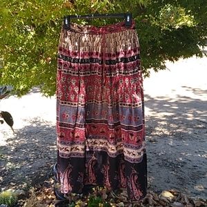 Women's boho skirt